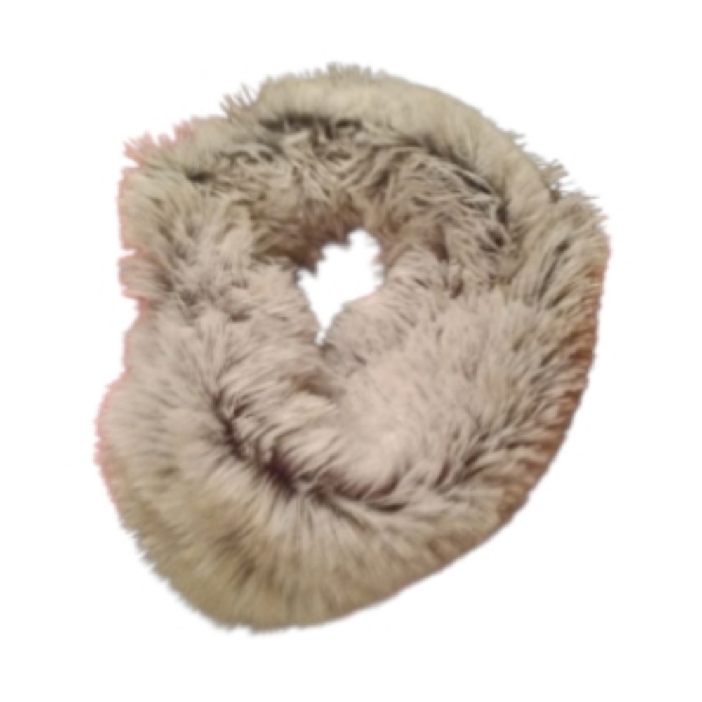 Rue 21 Fluffy Soft Silver Wrap Around Scarf
